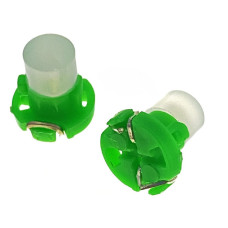 12V T3 COB прибор. панель 8х10мм, B8,0-12 (EBSR) ЗЕЛЕНЫЙ