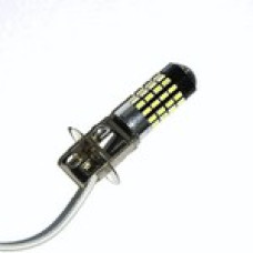 12V H3 54SMD 3014 линза, драйвер белый 560Lm