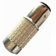 12V 1156 144SMD 3014 обманка линза 340Lm КРАСНЫЙ