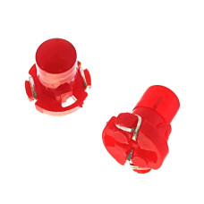12V T3 COB прибор. панель 8х10мм, B8,0-12 (EBSR) КРАСНЫЙ