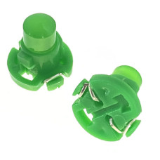 12V T4.2 COB прибор. панель 10х10мм, ЗЕЛЕНЫЙ