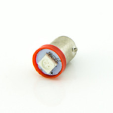 12V T4W (BA9s) 1SMD 5050 КРАСНЫЙ