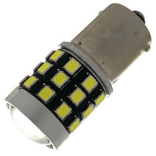 12-24V 1156 33SMD 2835 500Lm мягкая плата Линза БЕЛЫЙ